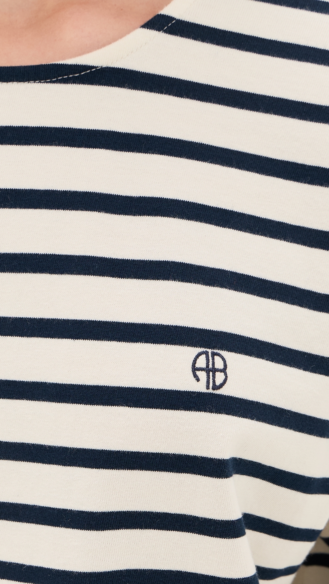 Newton Tee Navy Stripe