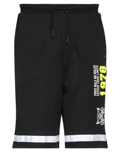 Man Shorts & Bermuda Shorts Black