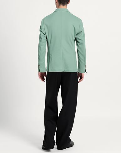 Man Blazer Sage green Size 40 Polyester, Viscose, Elastane
