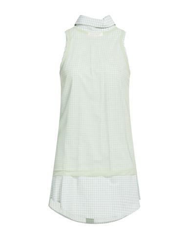 Woman Shirt Light green Size 2 Cotton