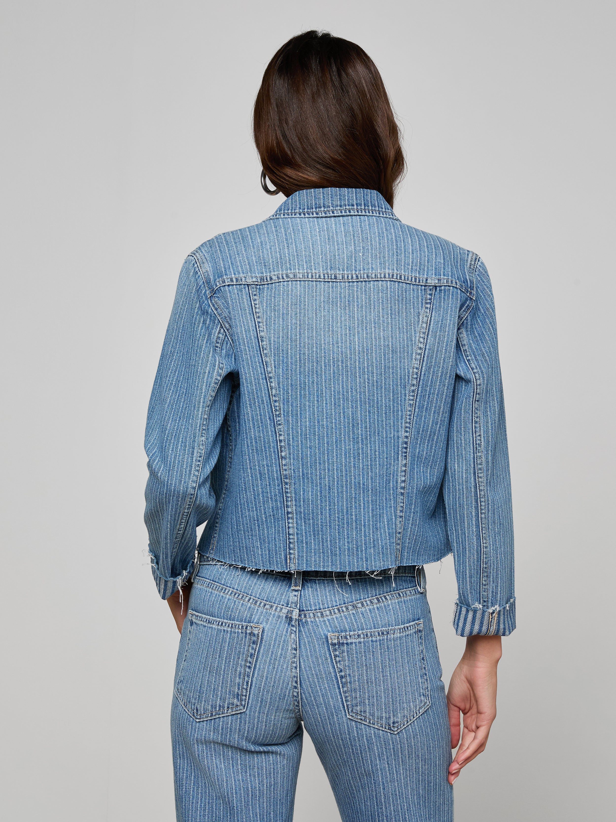 Janelle Jean Jacket In Carmel