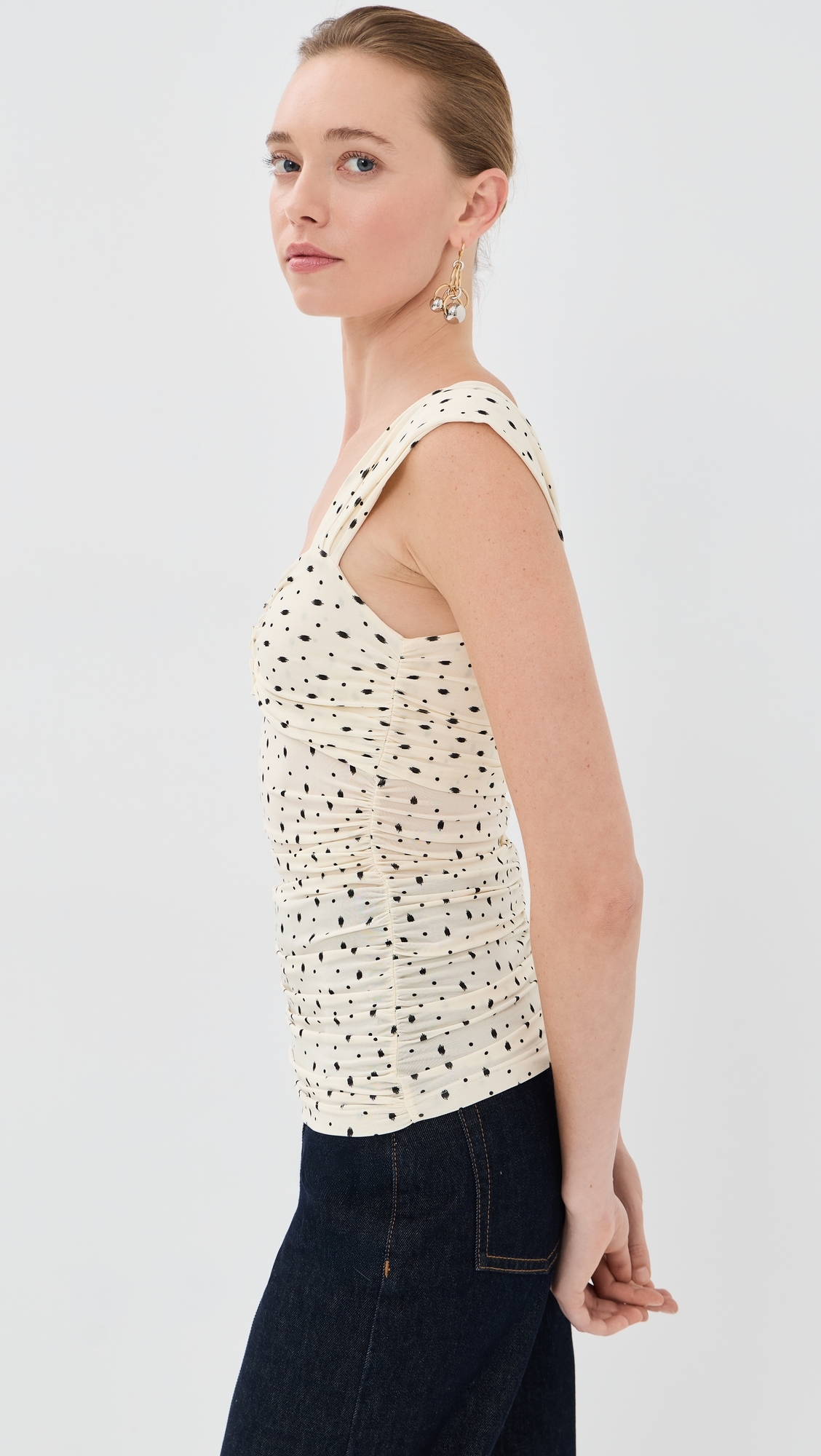 Gemina Top Ecru/Black