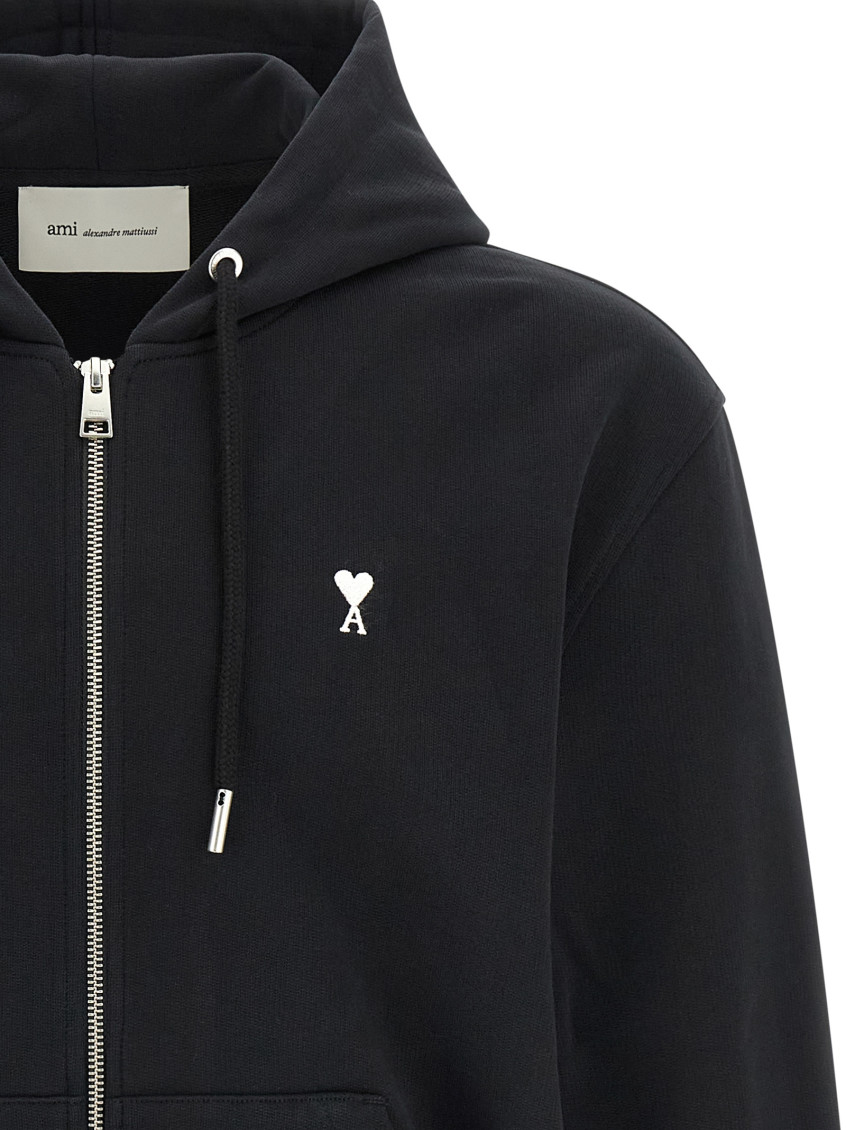 Ami De Coeur Zipped Hoodie