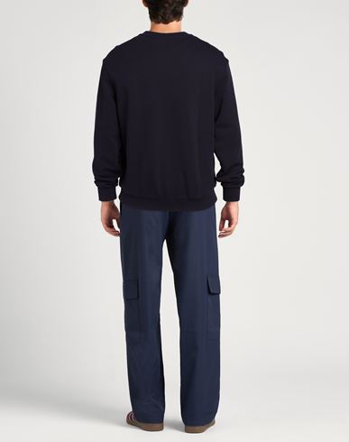 Man Sweatshirt Midnight blue Size S Cotton