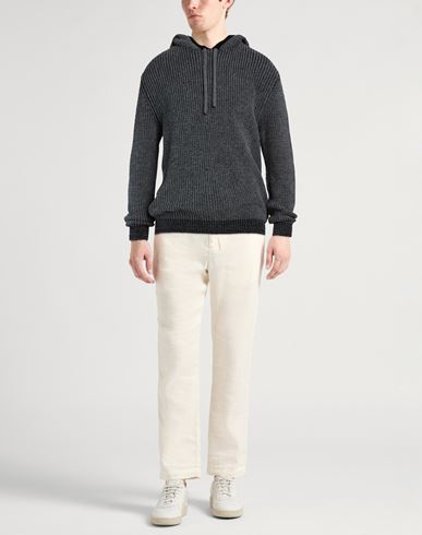 Man Sweater Grey Size L Cotton, Cashmere