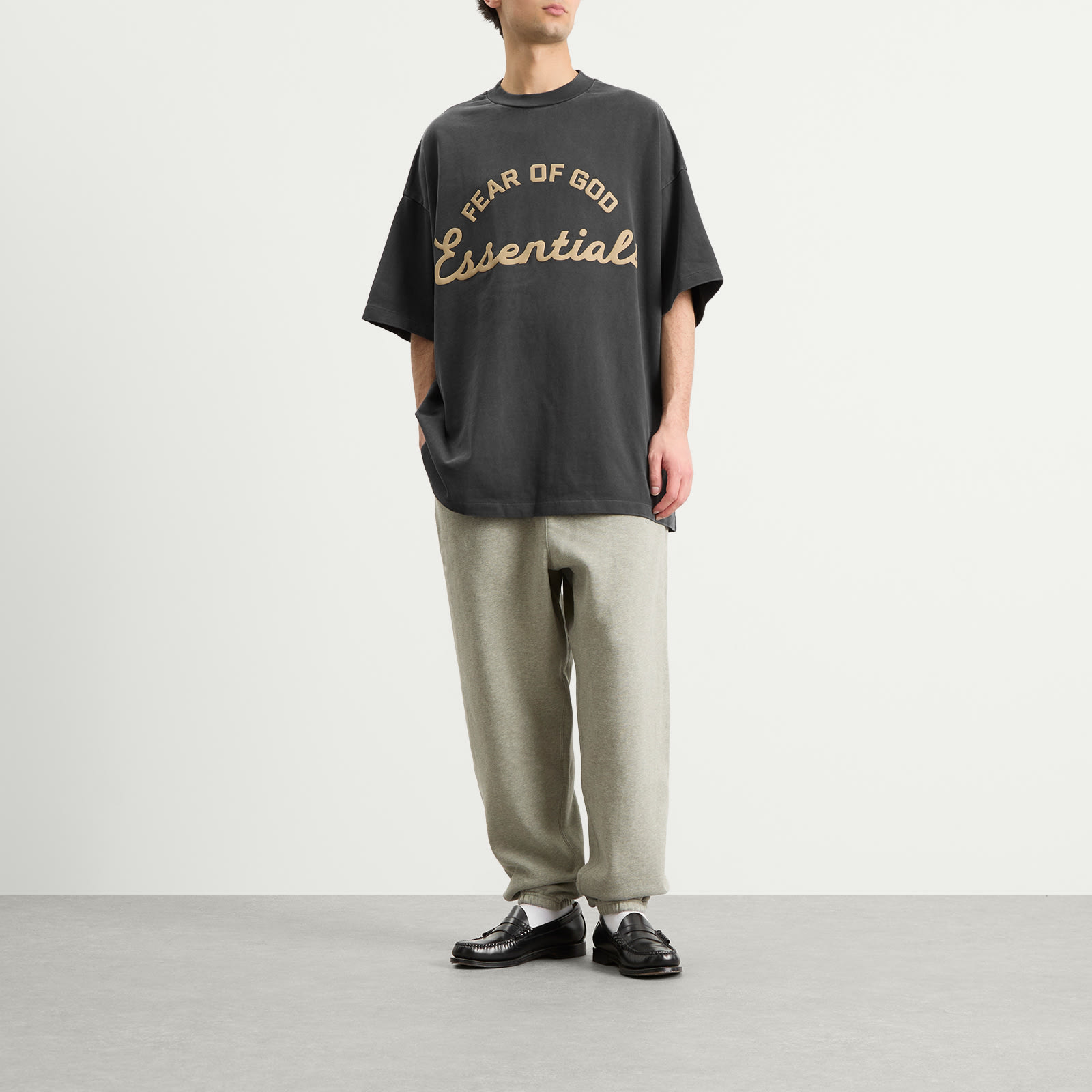 Men's Training 90s T-Shirt Faded Iron Grey