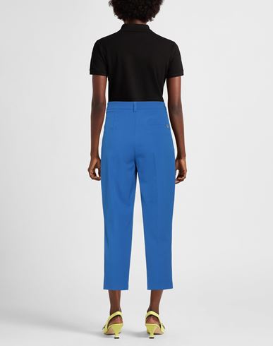 Woman Pants Bright blue Size 4 Polyester, Elastane