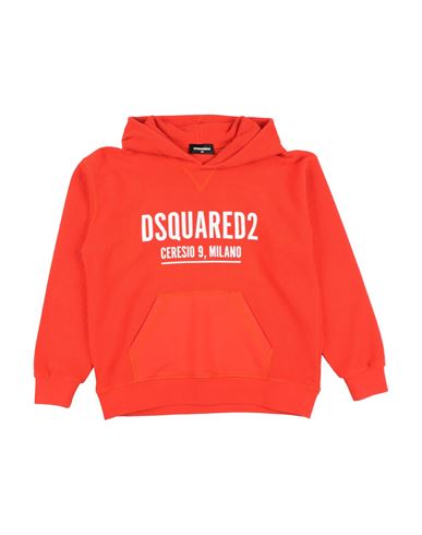 Kid Boy Sweatshirt Orange Size 14 Cotton