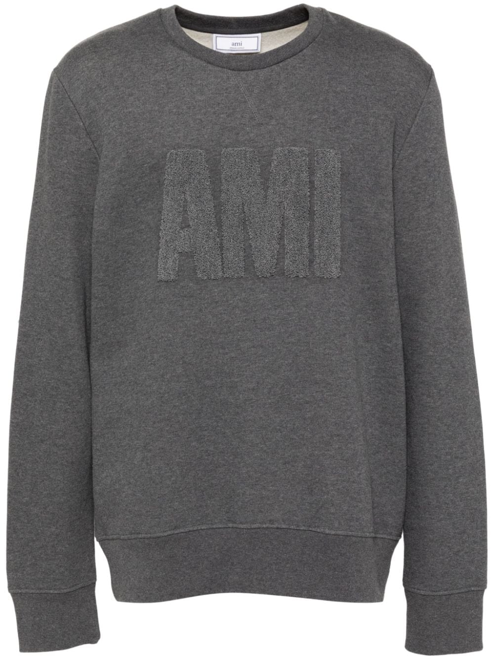 Logo patch sweatshirt - Grey