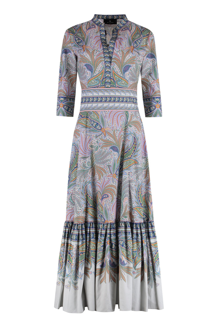 Printed Cotton Dress