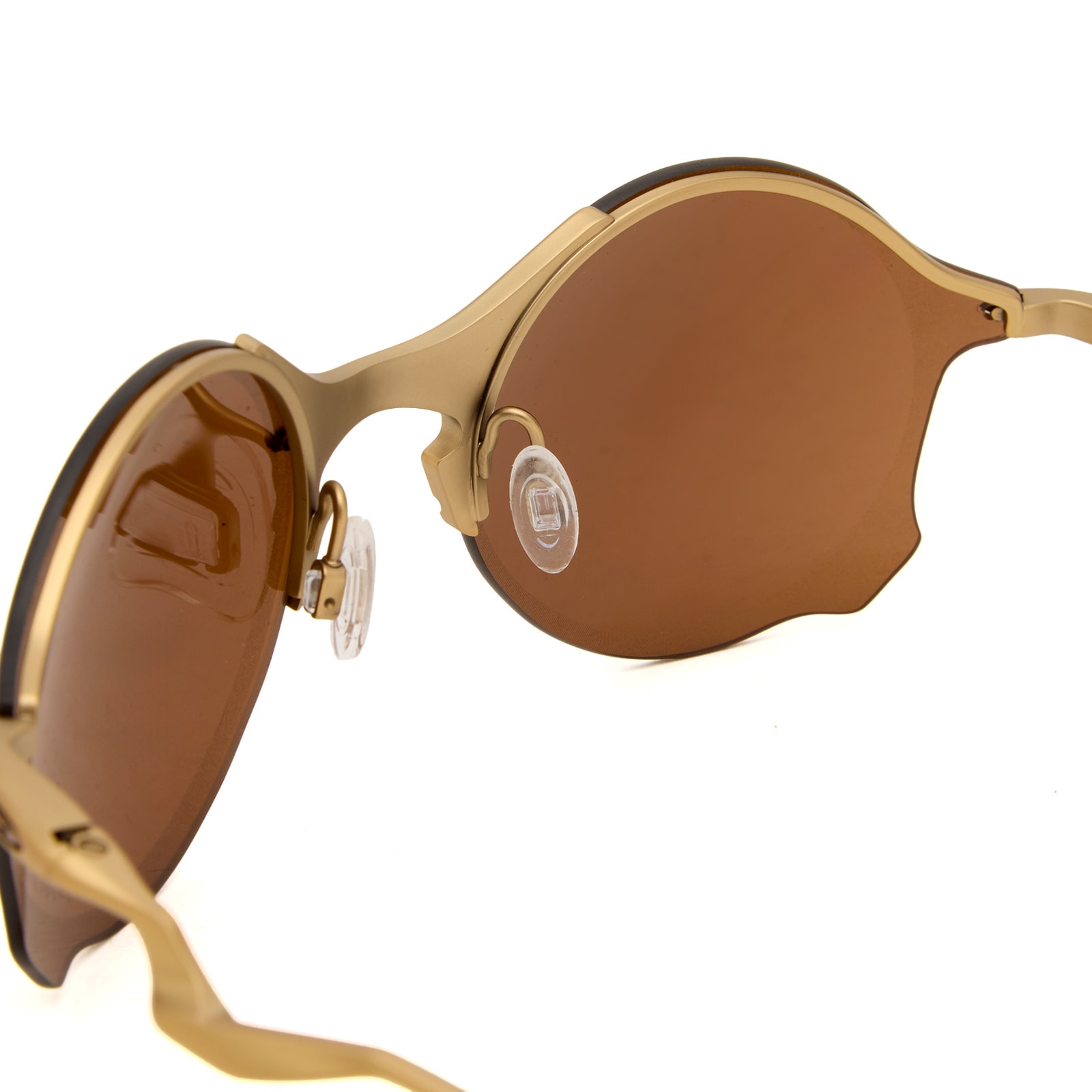 Tailend TI Sunglasses in Matte Gold/Prizm Tungsten