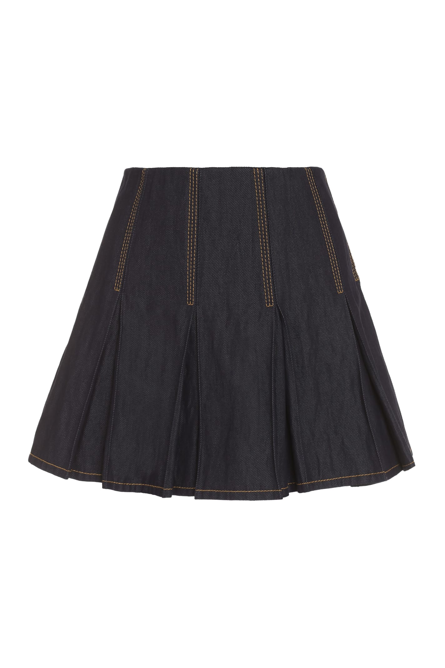 Pleated Mini Skirt