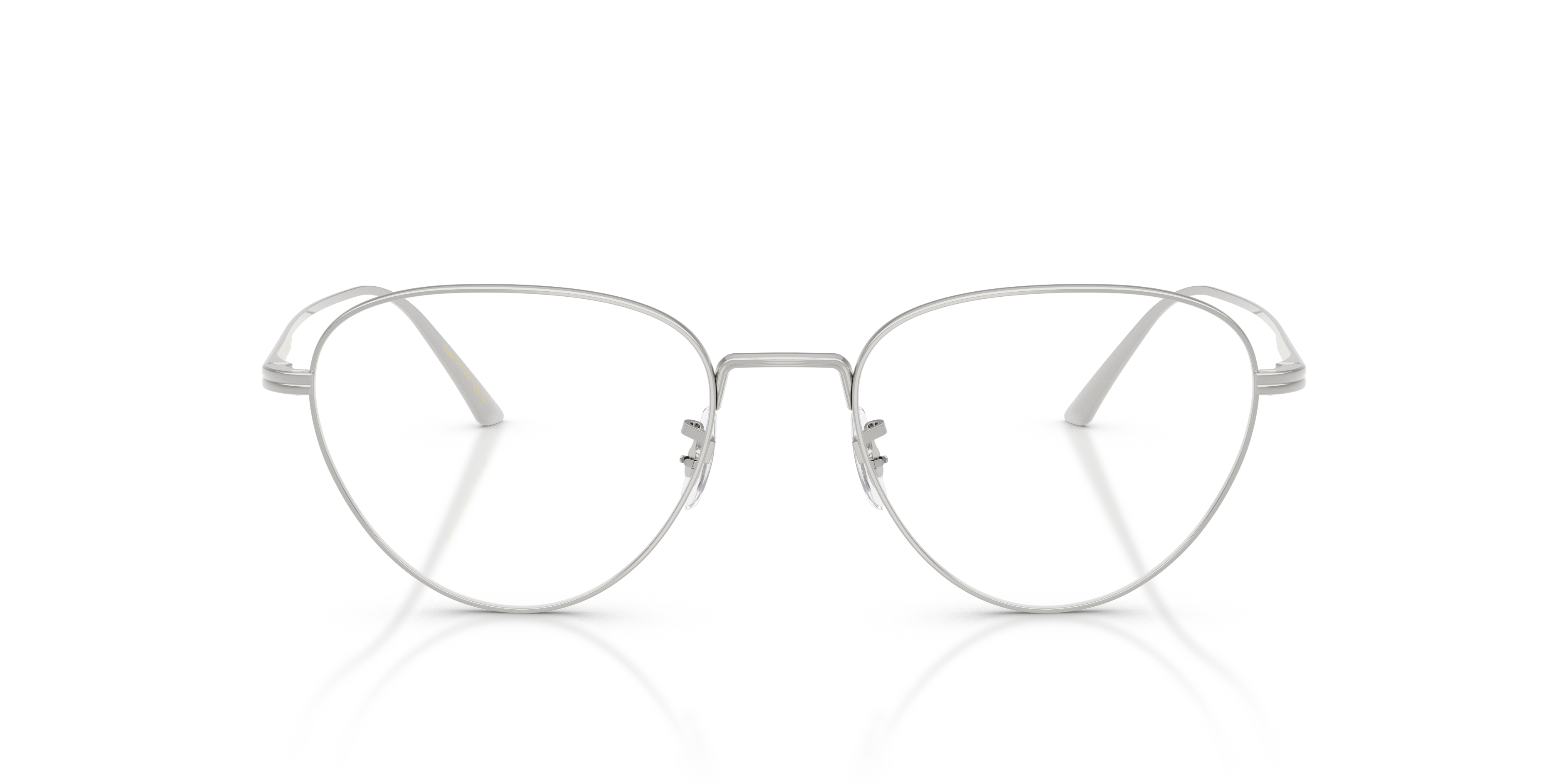 Oliver Peoples Damen Oliver Peoples OV1357 1991RX 5036 Optische Fassungen Metall Silber Transparent Pantos Norma