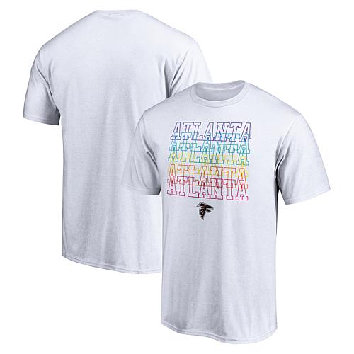 Men's Fanatics White Atlanta Falcons City Pride T-Shirt