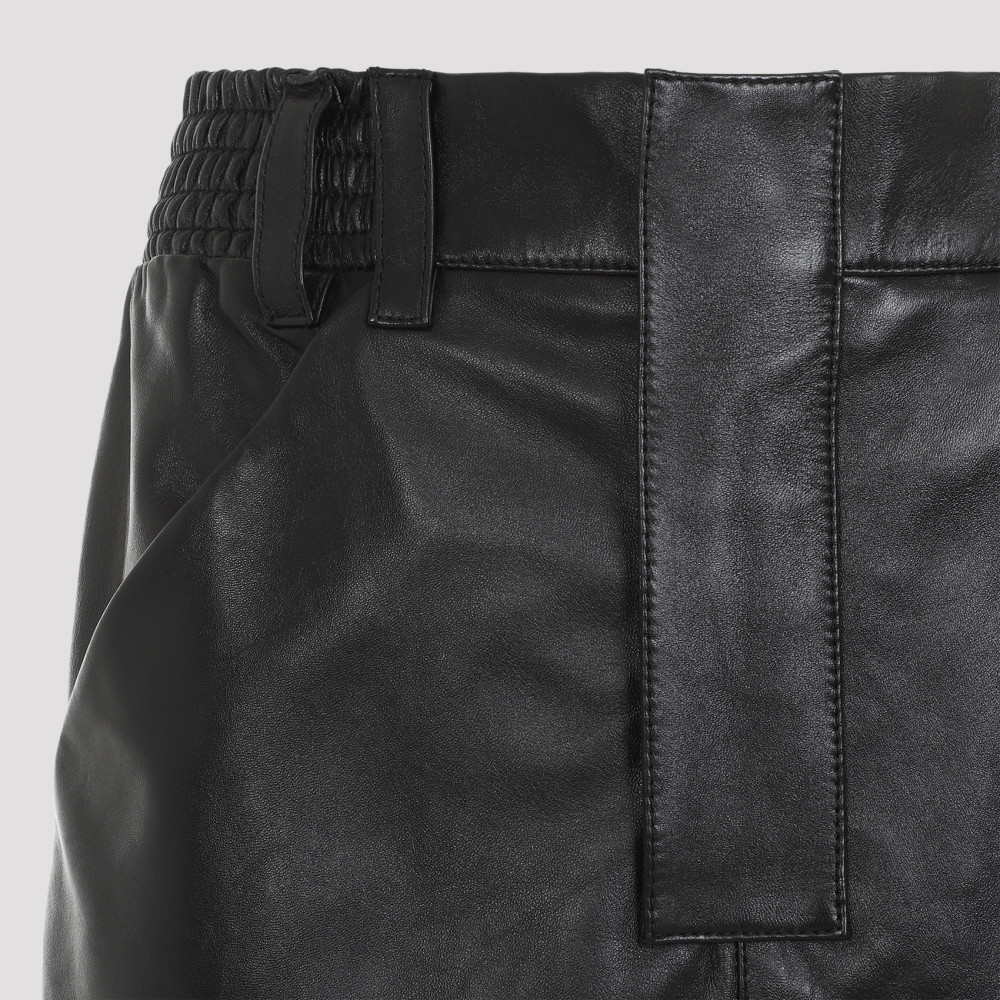 Leather Mini Skirt