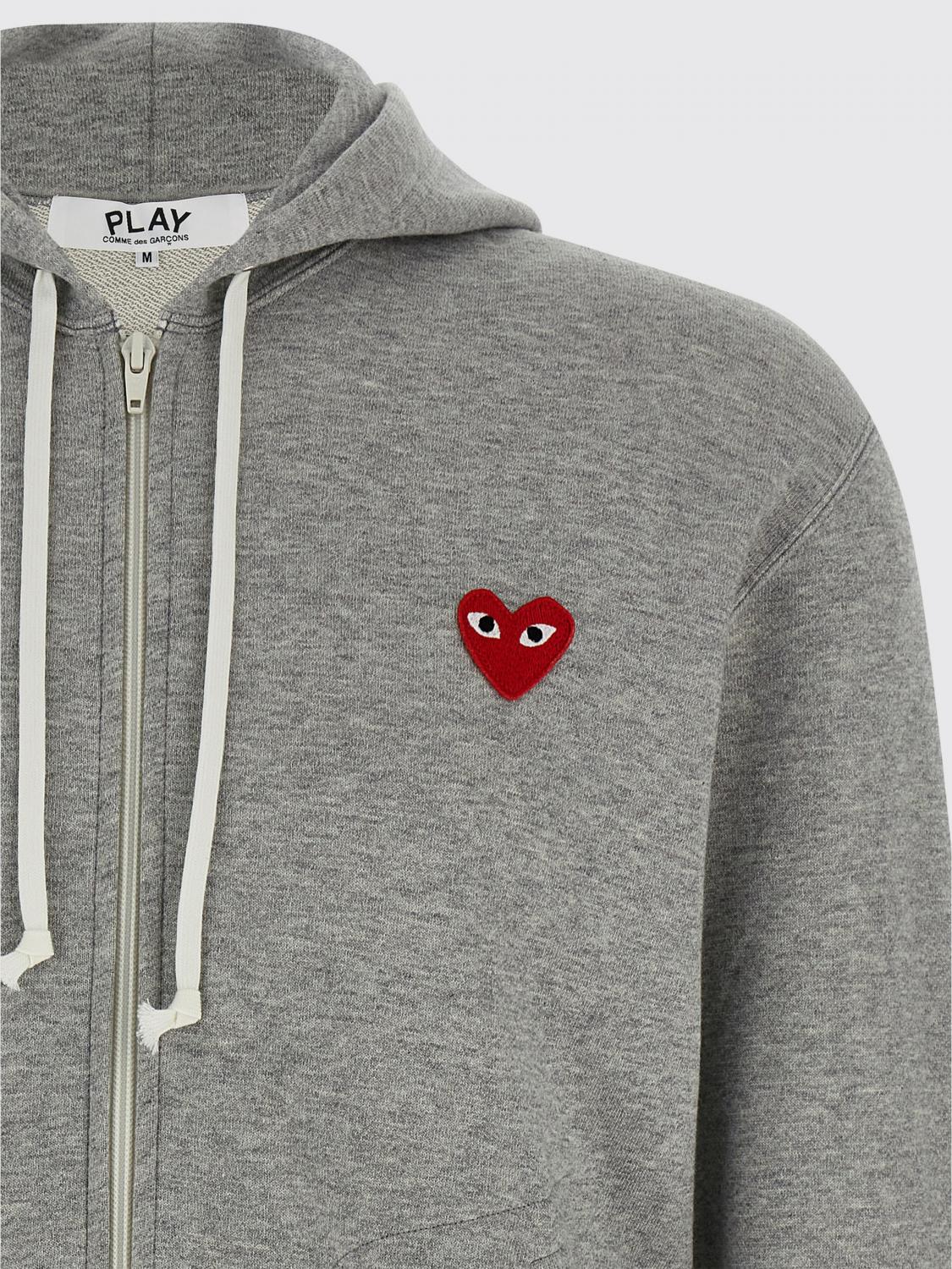 Sweatshirt COMME DES GARÇONS PLAY Men color Grey