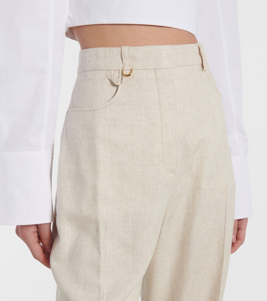 Sauge high-rise straight pants