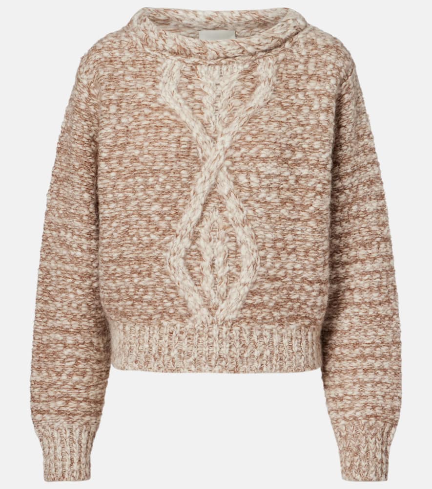 Dorota alpaca-blend sweater