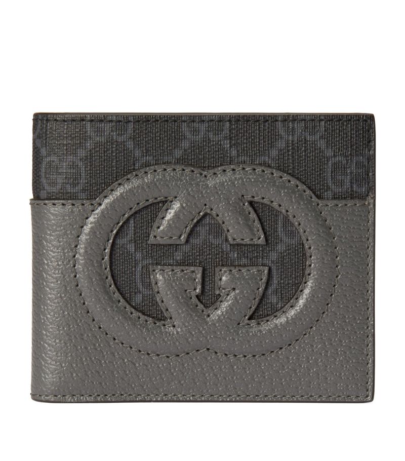 구찌 남성 Cut-Out Interlocking G Wallet