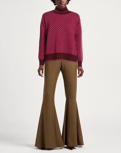 Woman Turtleneck Magenta Size XS Cashmere