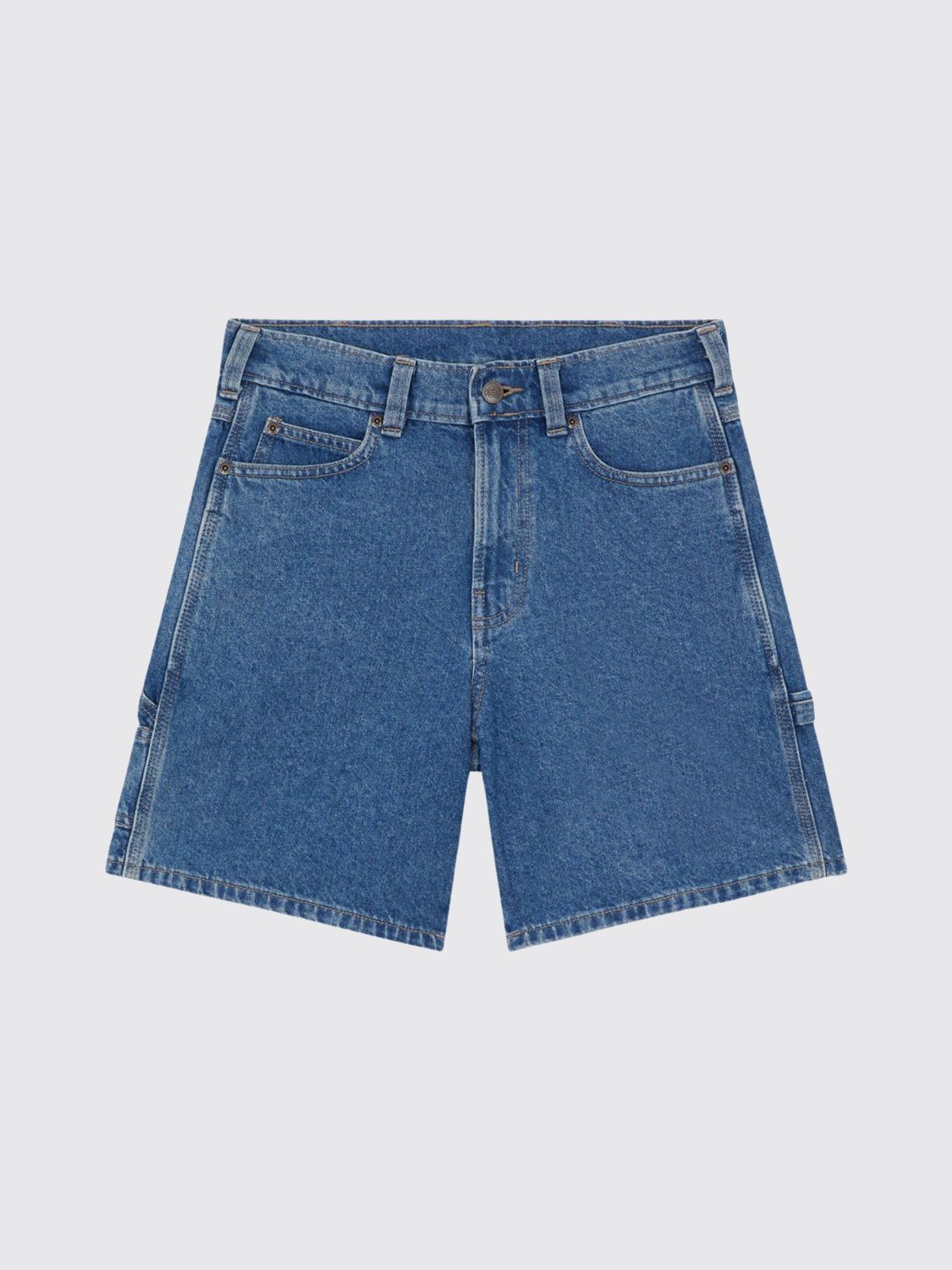Shorts Woman color Denim