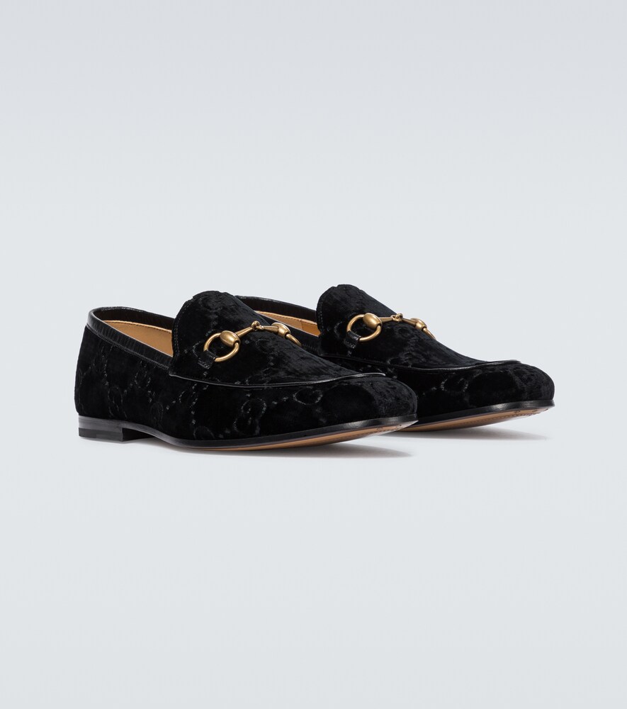 Jordaan GG velvet loafers