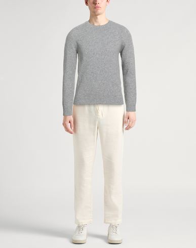 Man Sweater Light grey Size 38 Wool, Cashmere