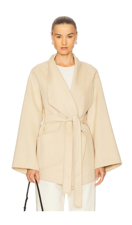 LAMARQUE Mekia Cardigan in Beige. - XL also in