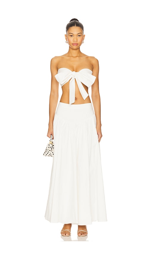 MORE TO COME Helena Skirt Set in White.  XS. Also in L, M, S