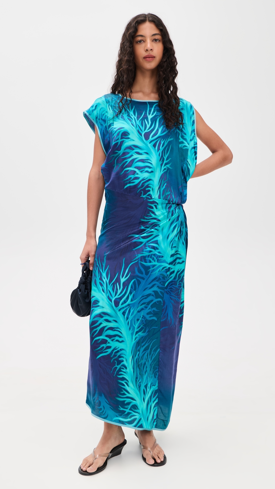 F. R.S For Restless Sleepers Briseide Dress Corals Bleu