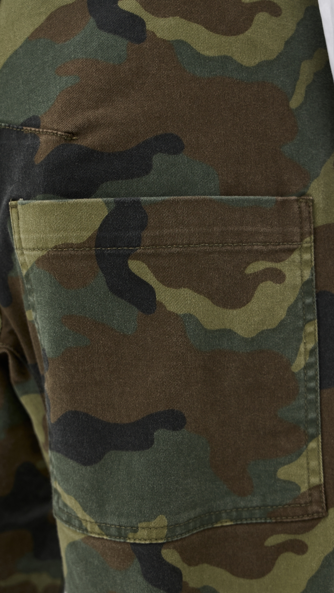 Shon Canvas Pants Camouflage
