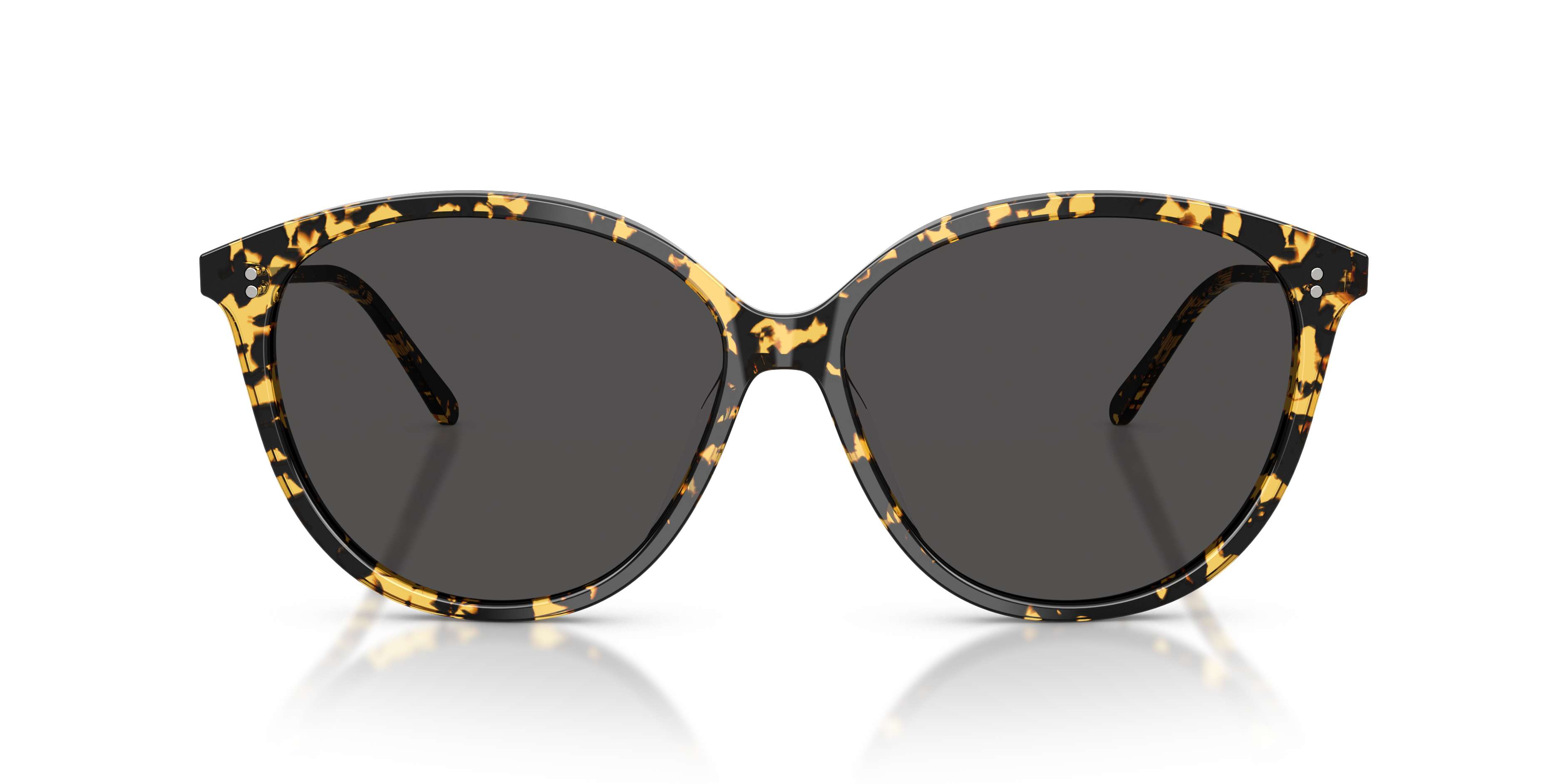 Oliver Peoples Vrouw Oliver Peoples OV5605SU SOLEAU 177887 Zonnebrillen Acetaat Schildpad Grijs Vlinder Normaa