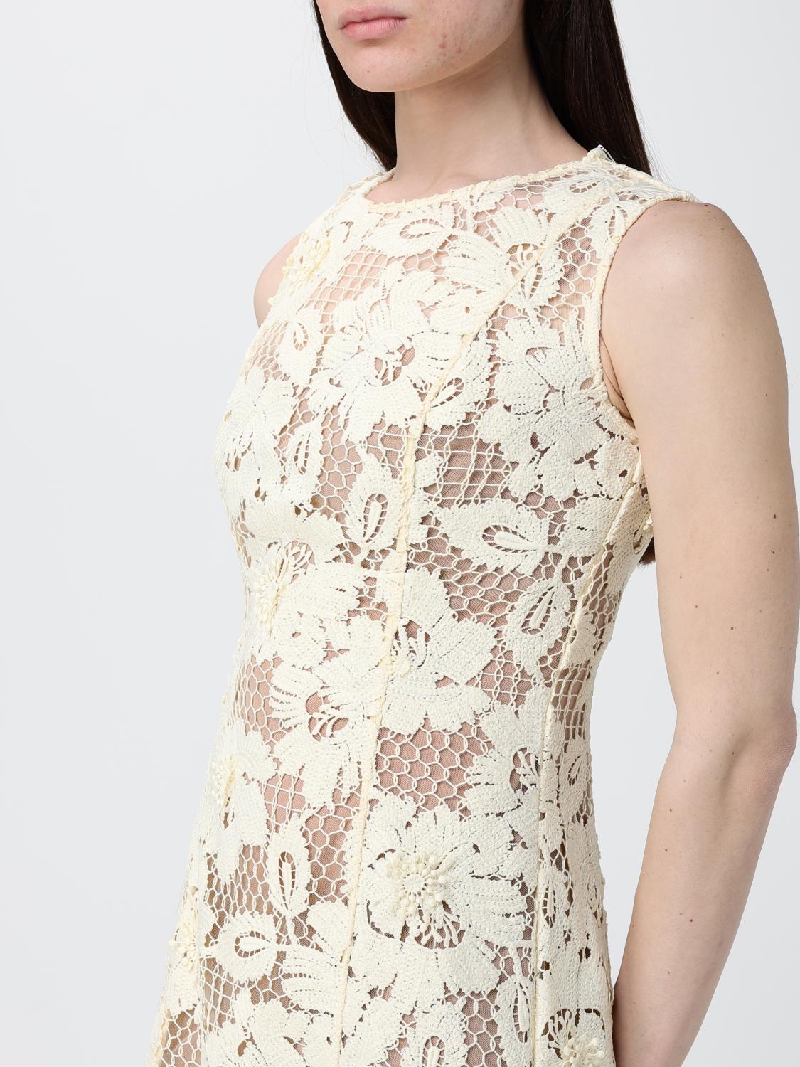 Crochet Lace Midi Dress