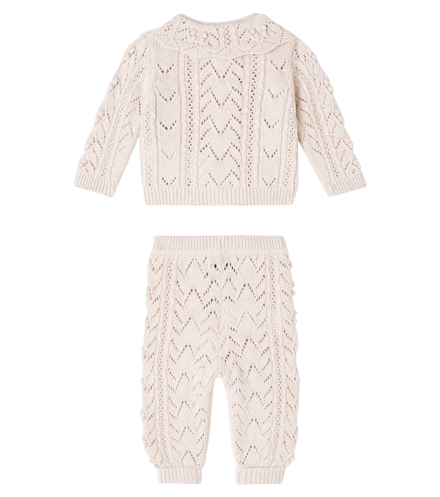 Baby Lila cardigan and pants set