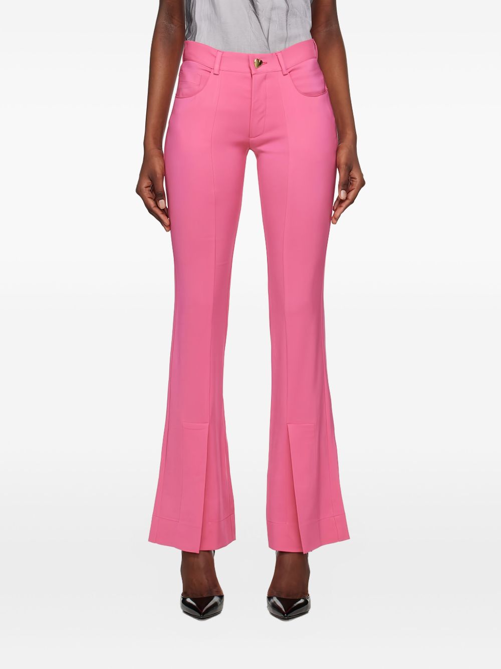 Marco Rambaldi split-cuff trousers - Pink