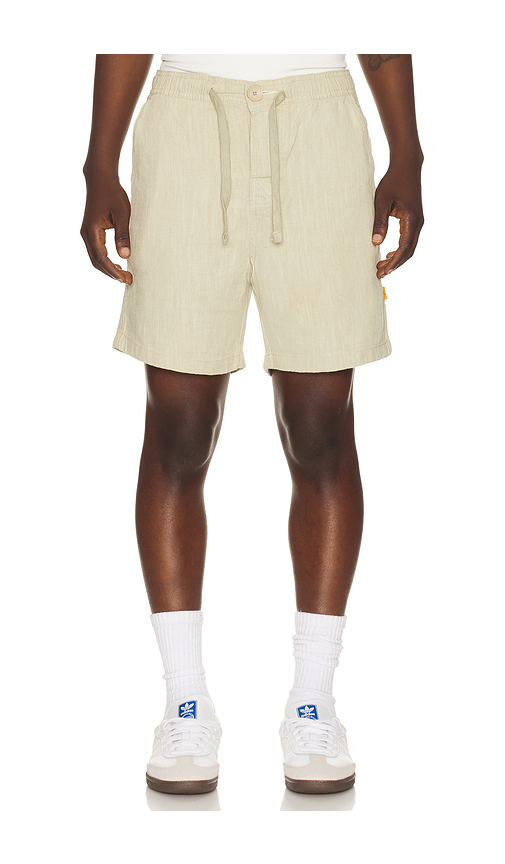 Critical Slide Cruiser Linen Walkshort in Beige. - 36 also