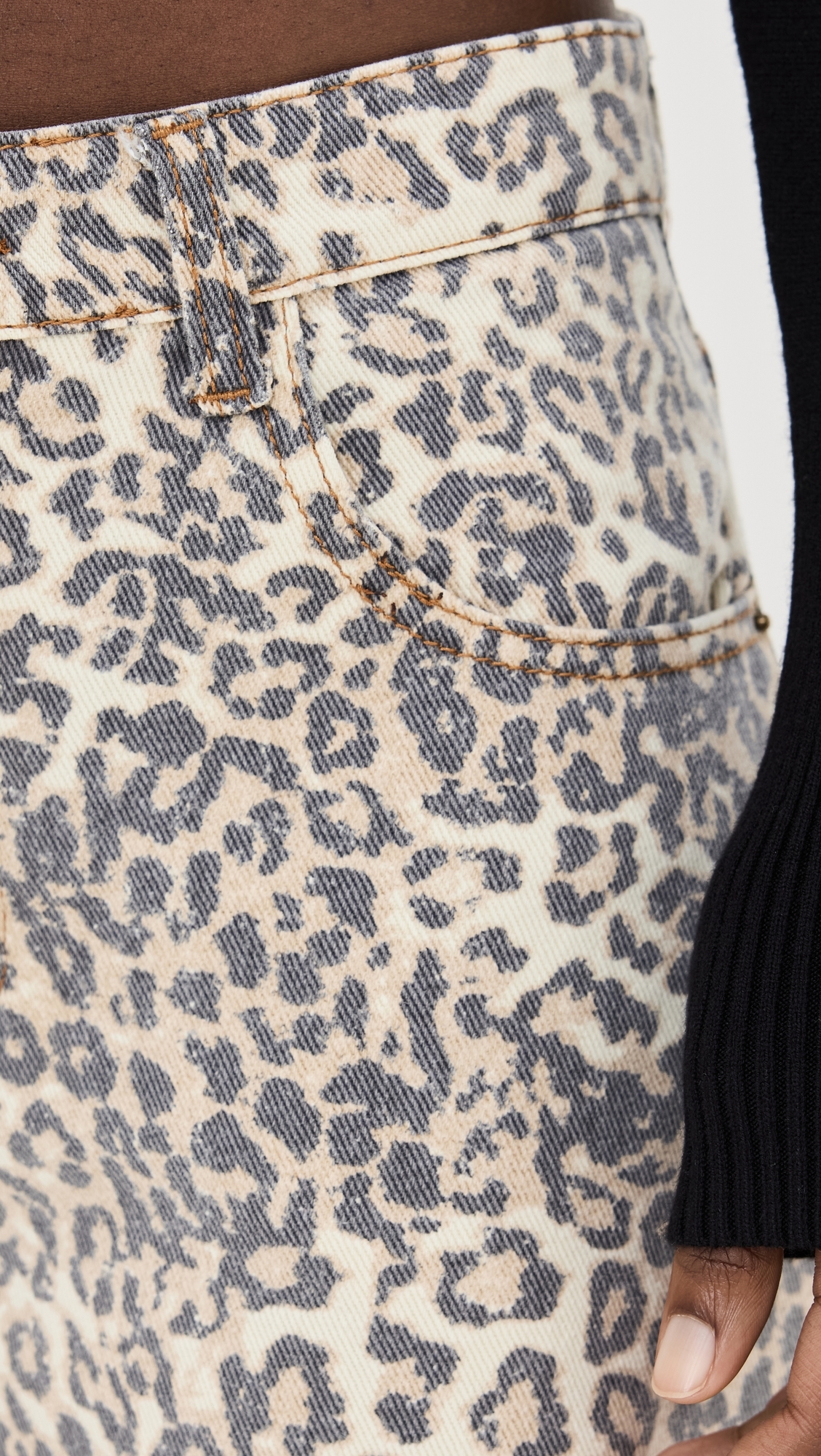 Horseshoe Jeans Leopard Fade