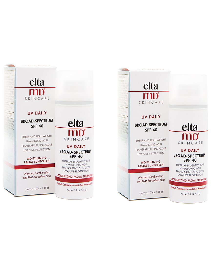 2 Pack Uv Daily Broad-Spectrum Spf 40 1.7Oz Airless Pump
