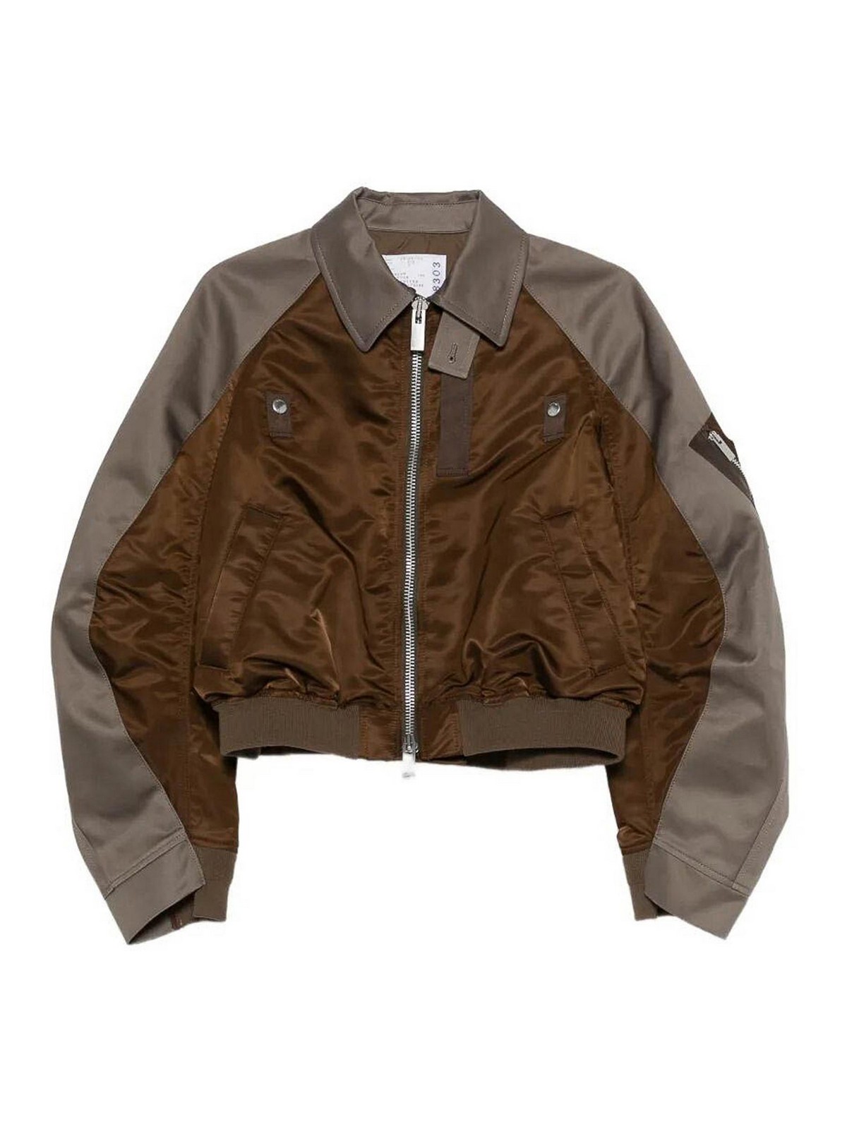 Cotton Chino X Nylon Twill Blouson