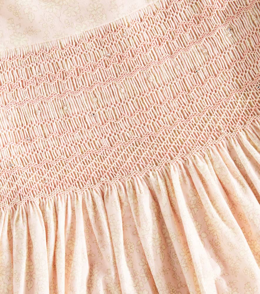 Bonpoint Duchesse embellished cotton dress