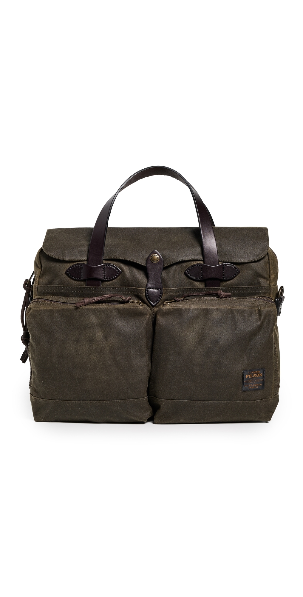 Tin Cloth 24 Hour Briefcase Otter Green One Size