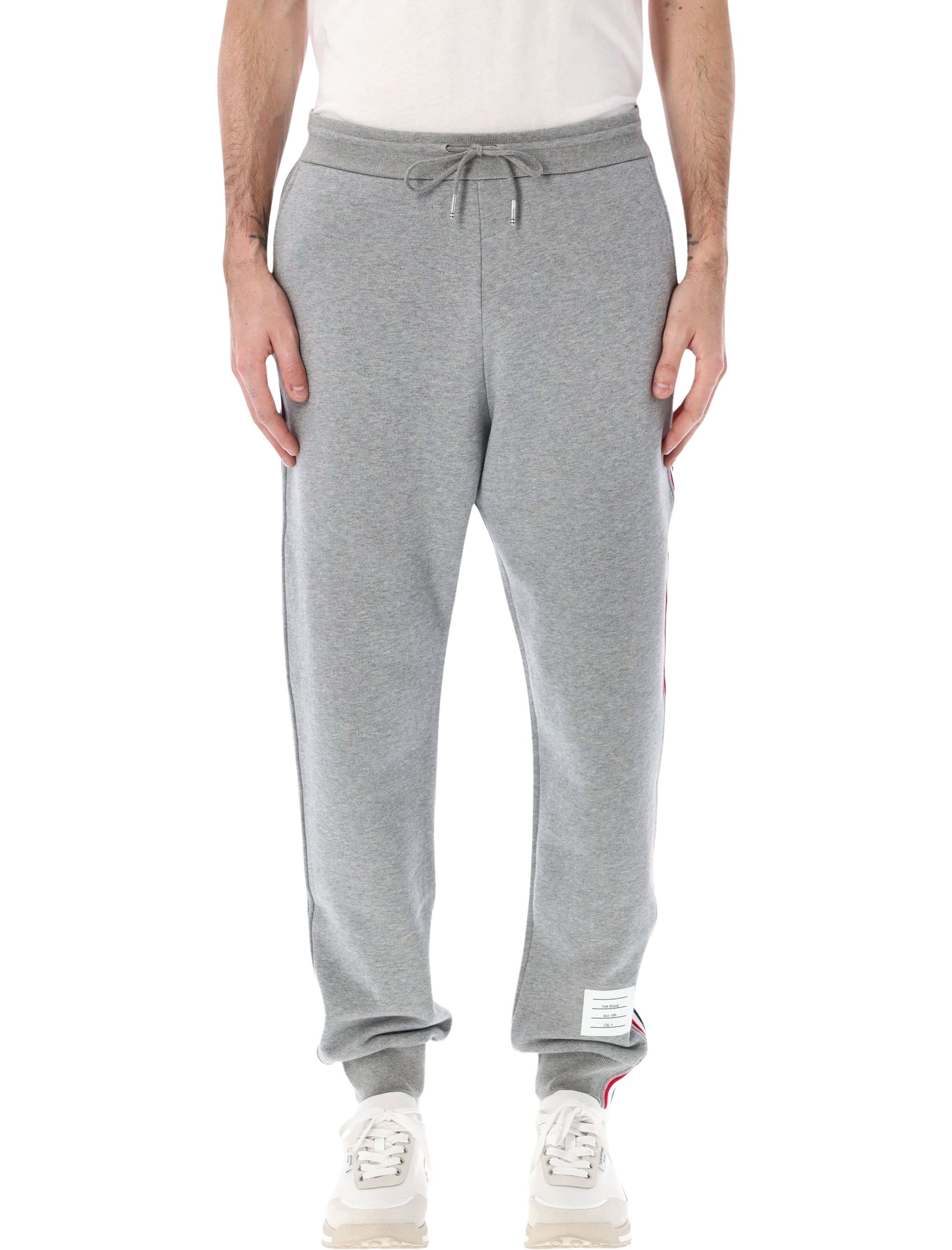 Grosgrain-Trimmed Tapered Sweatpants - Size 4