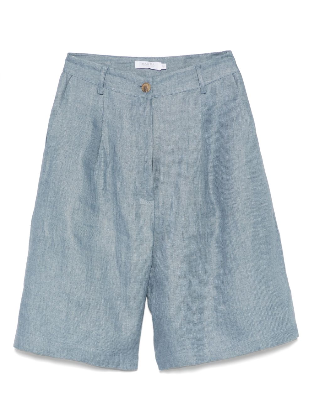 Barba linen shorts - Blue