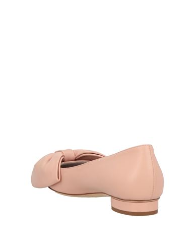 Woman Ballet flats Pink Size 7.5 Leather