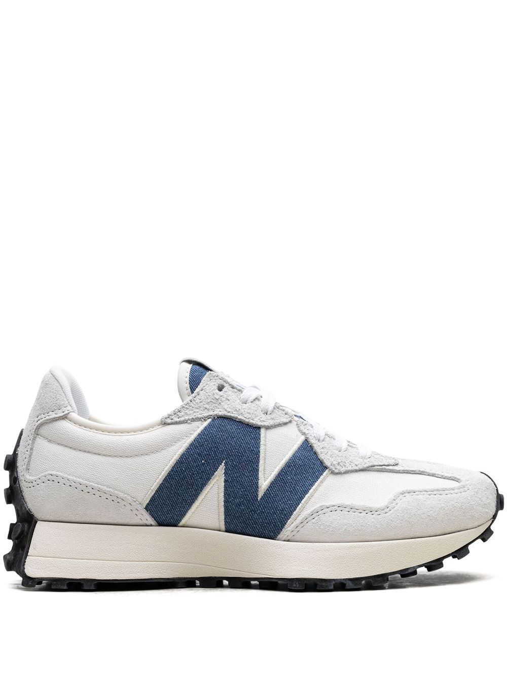 327 "Reflection/Heron Blue" sneakers - White