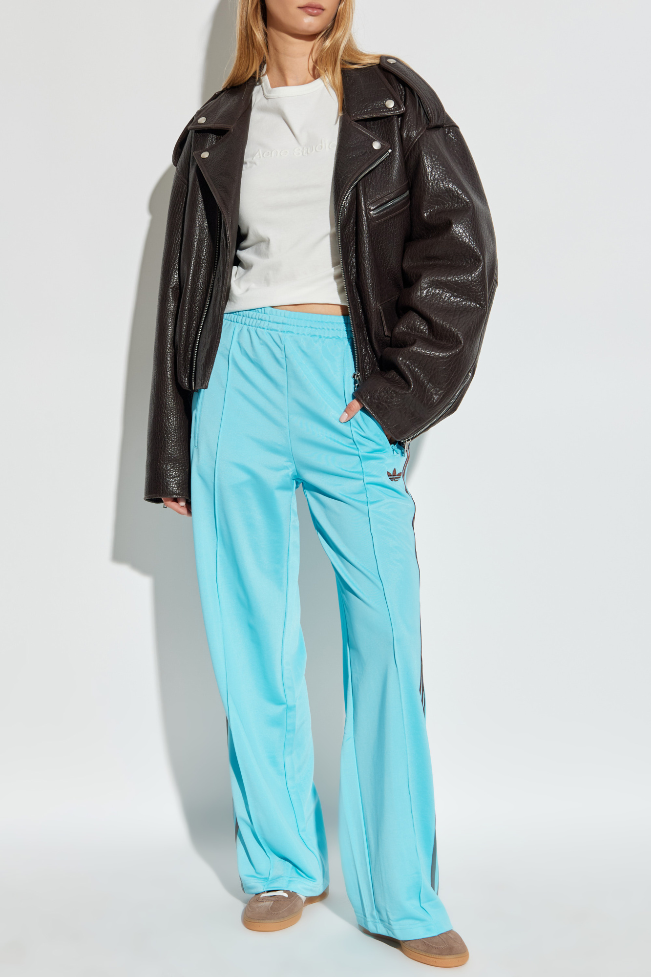Straight-leg Sweatpants, Women's, Blue
