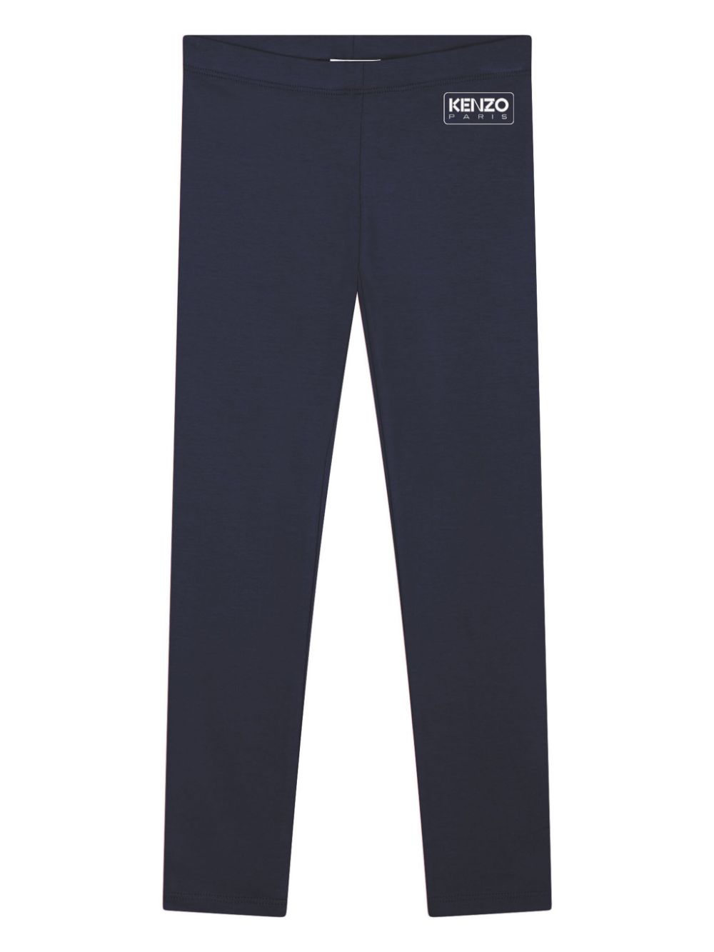 Organic cotton blend leggings - Blue