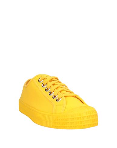 Man Sneakers Yellow Size 6 Textile fibers