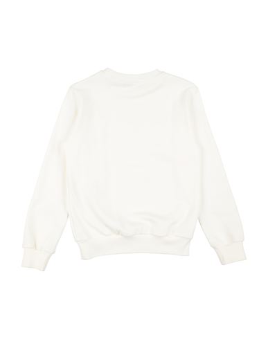 Kid Girl Sweatshirt White Size 12 Cotton, Viscose, Polyester, Glass, Crystal