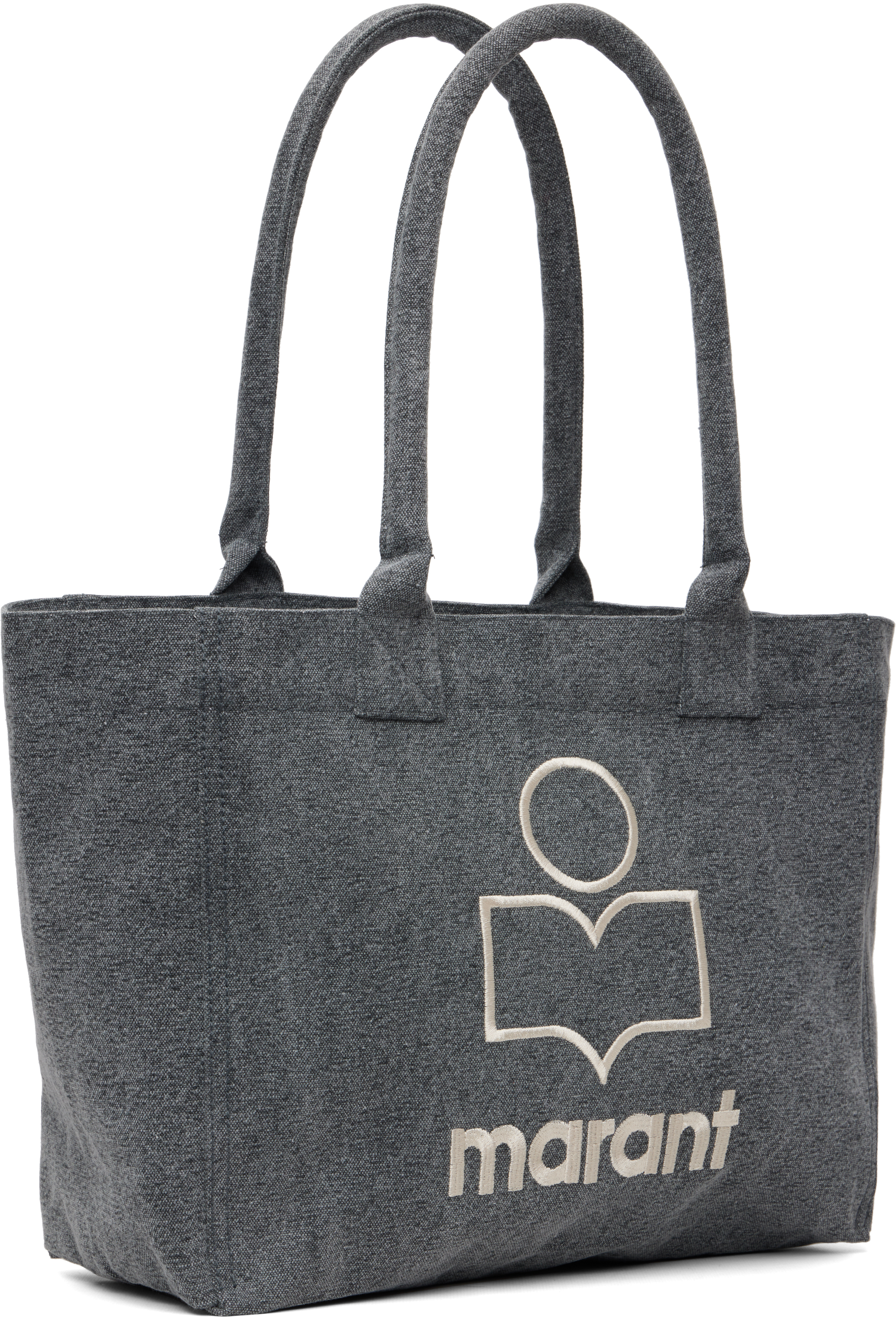 Gray Yenky Zipped Tote